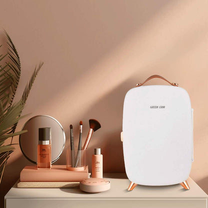Green Lion Makeup Mini Fridge 6L 18W - White