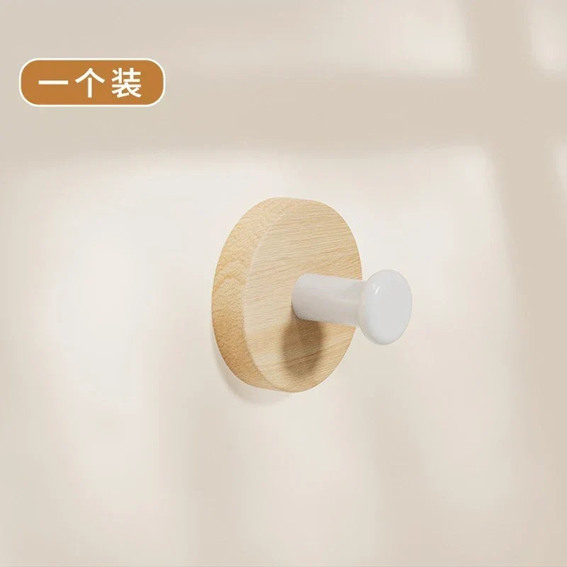 Self-adhesive Wood Hanging Hanger